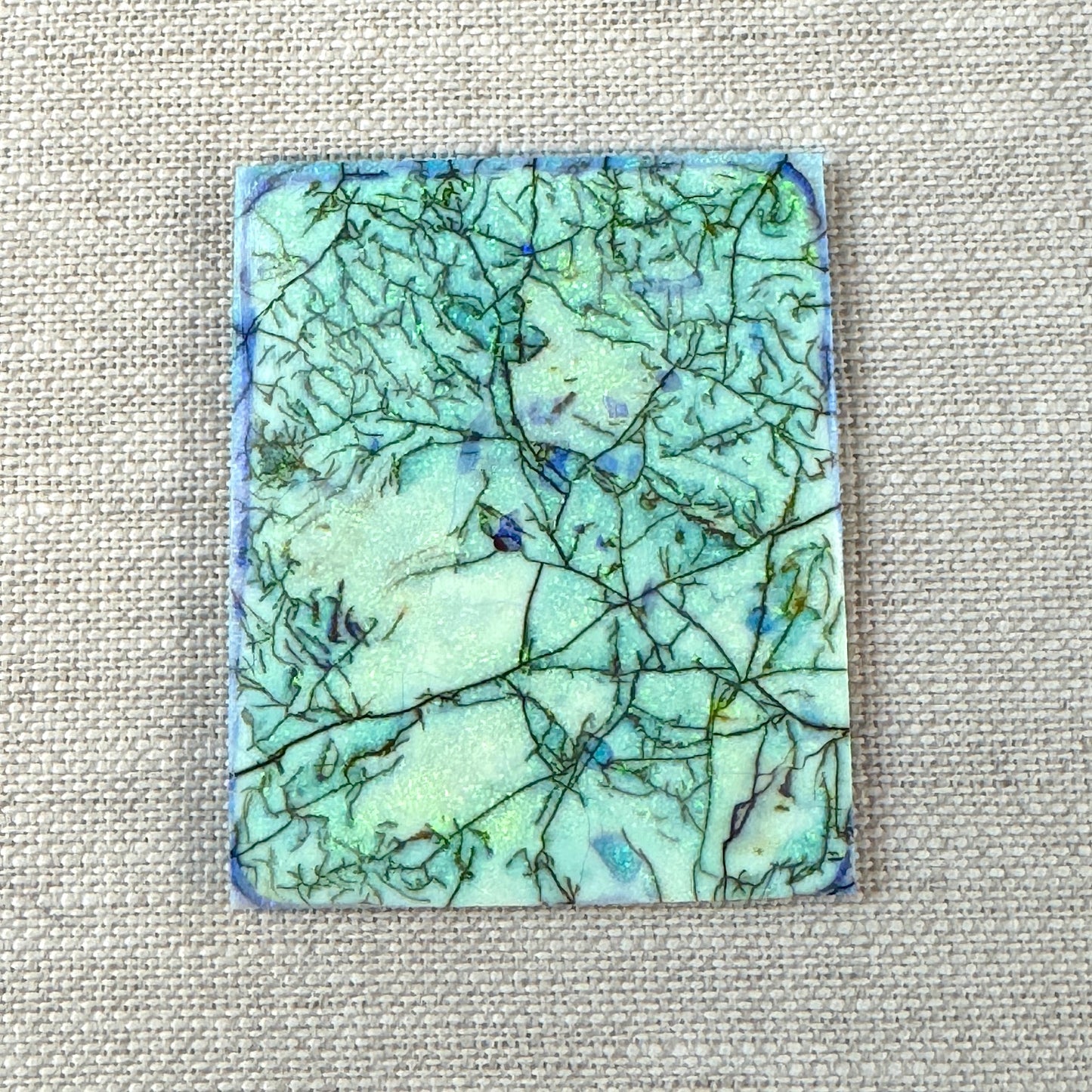 Sterling Opal Unbacked Rough Slab - 10.5 gr