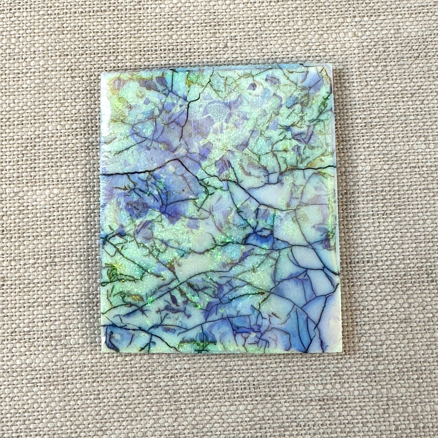 Sterling Opal Unbacked Rough Slab - 11.7 gr