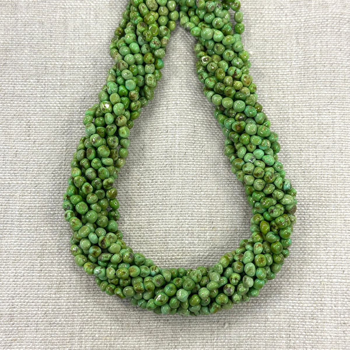 Sonoran Gold 5.5-9mm Smooth Nugget Strands --18"