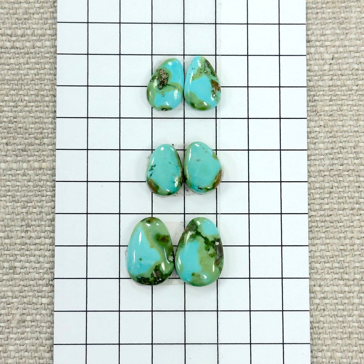 Sonoran Turquoise Cabochon Set