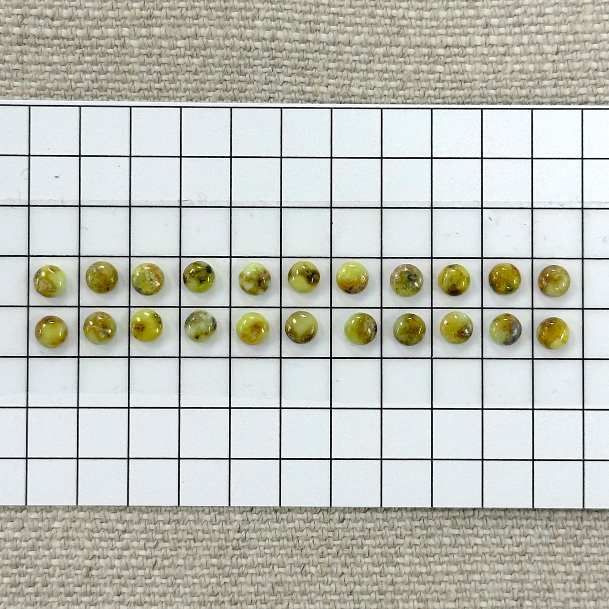Palomino Calibrated Cabochon Set-- 22 piece