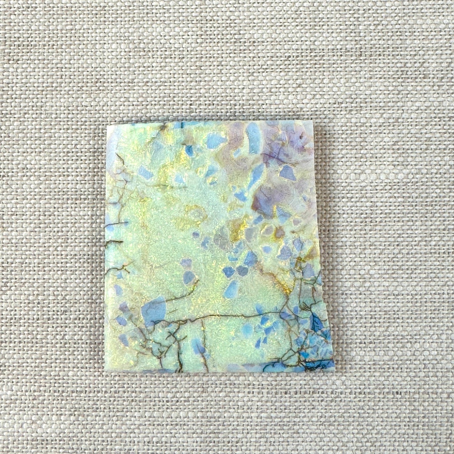 Sterling Opal Unbacked Rough Slab - 7.9 gr