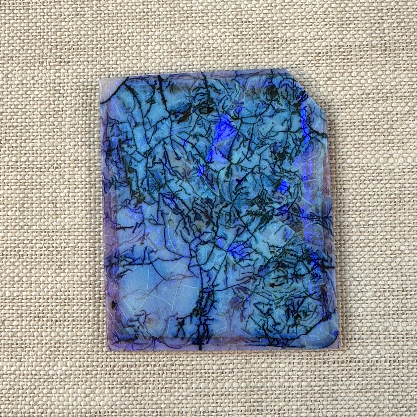 Sterling Opal Unbacked Rough Slab - 10 gr