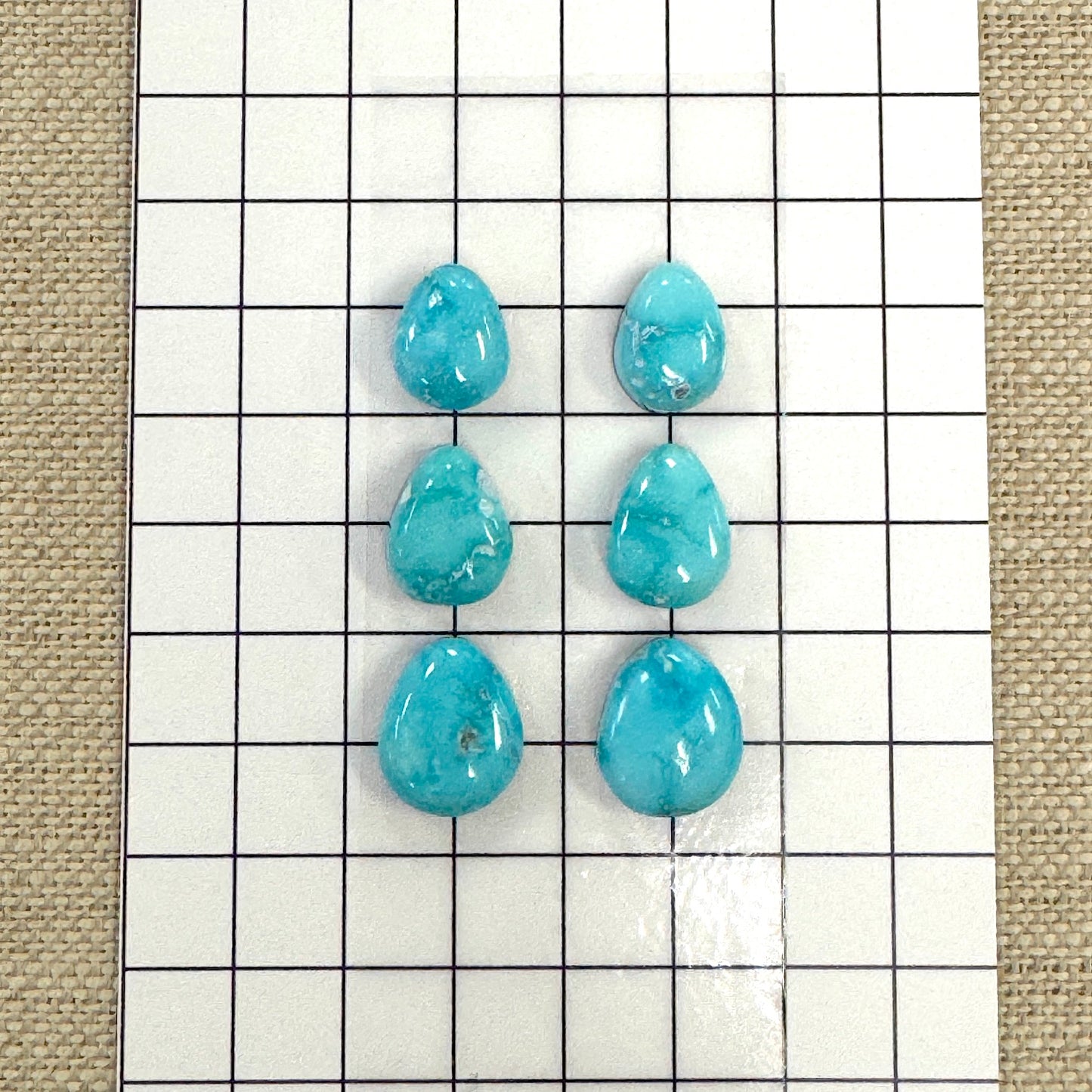 Bluebird Turquoise Cabochon Set