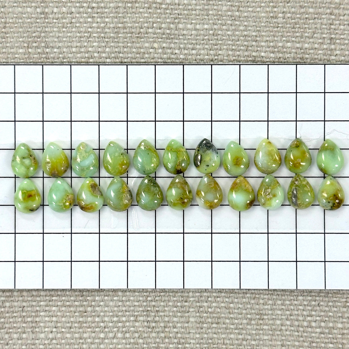 Palomino Calibrated Cabochon Set-- 22 piece