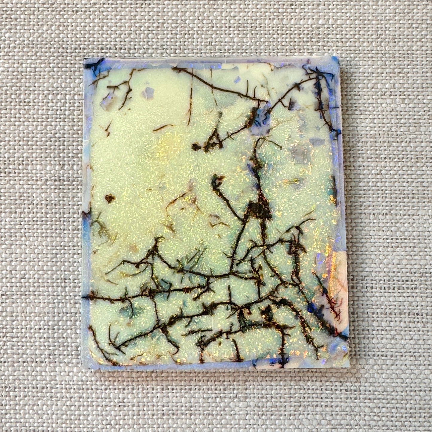 Sterling Opal Unbacked Rough Slab -15.3 grams