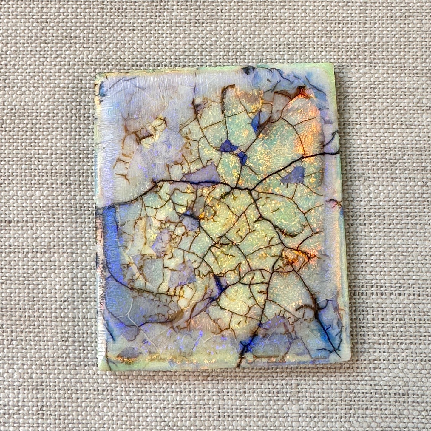 Sterling Opal Unbacked Rough Slab -16.4 grams