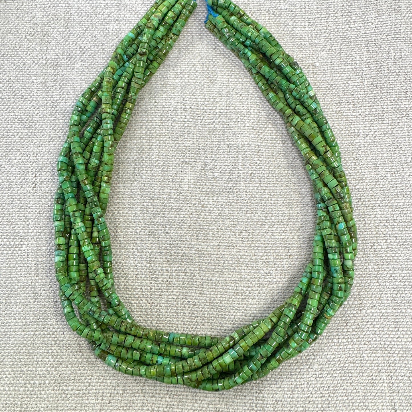 Sonoran Gold 4-4.3mm Heishi Strands --16"