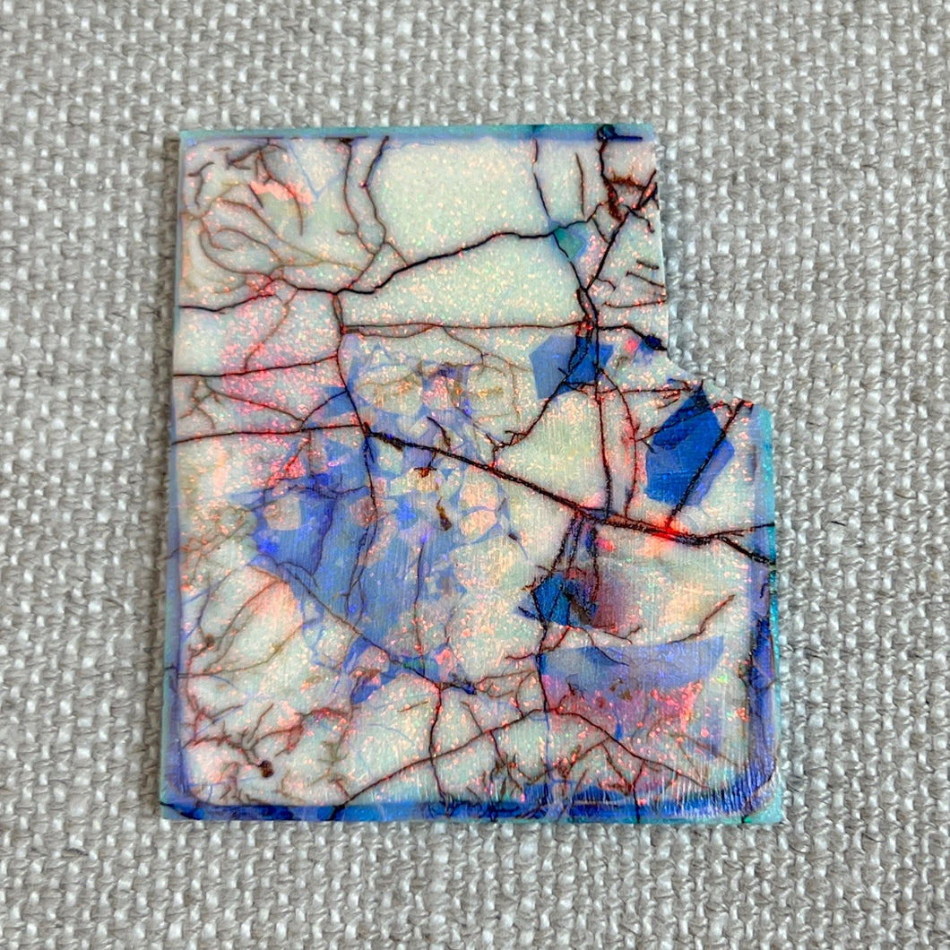 Sterling Opal Unbacked Rough Slab - 11.0 grams