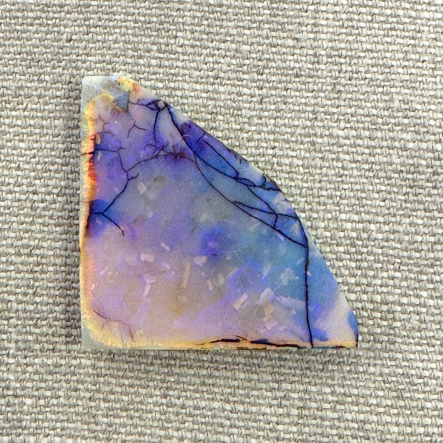 Sterling Opal Unbacked Rough Slab - 12.7 gr
