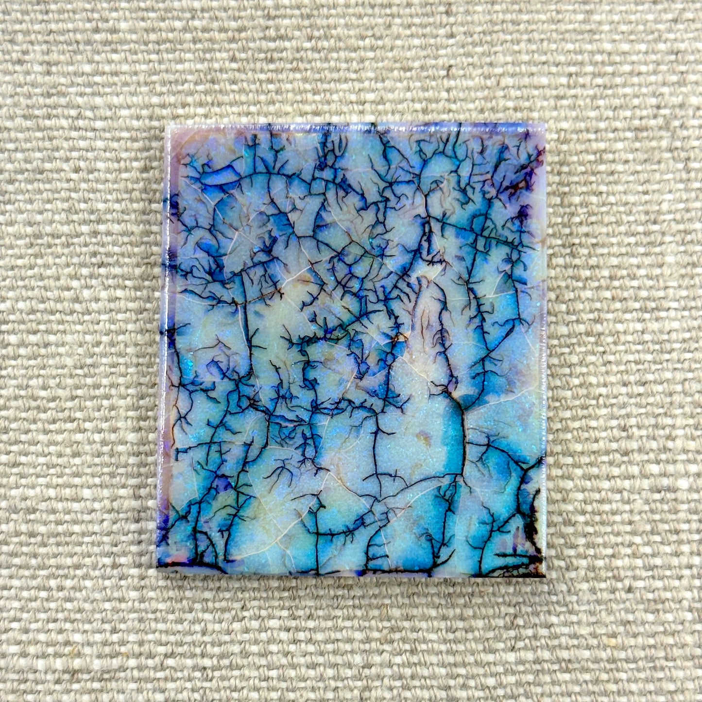 Sterling Opal Unbacked Rough Slab - 13.2 gr