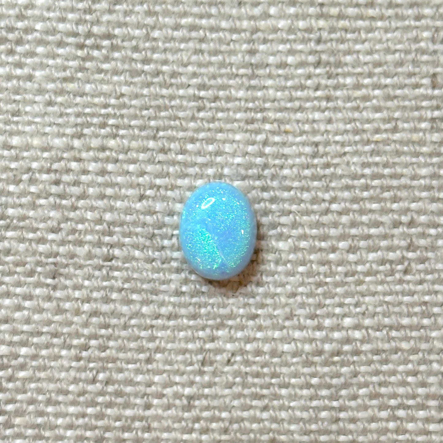 Sterling Opal 8x10mm Oval Cabochon