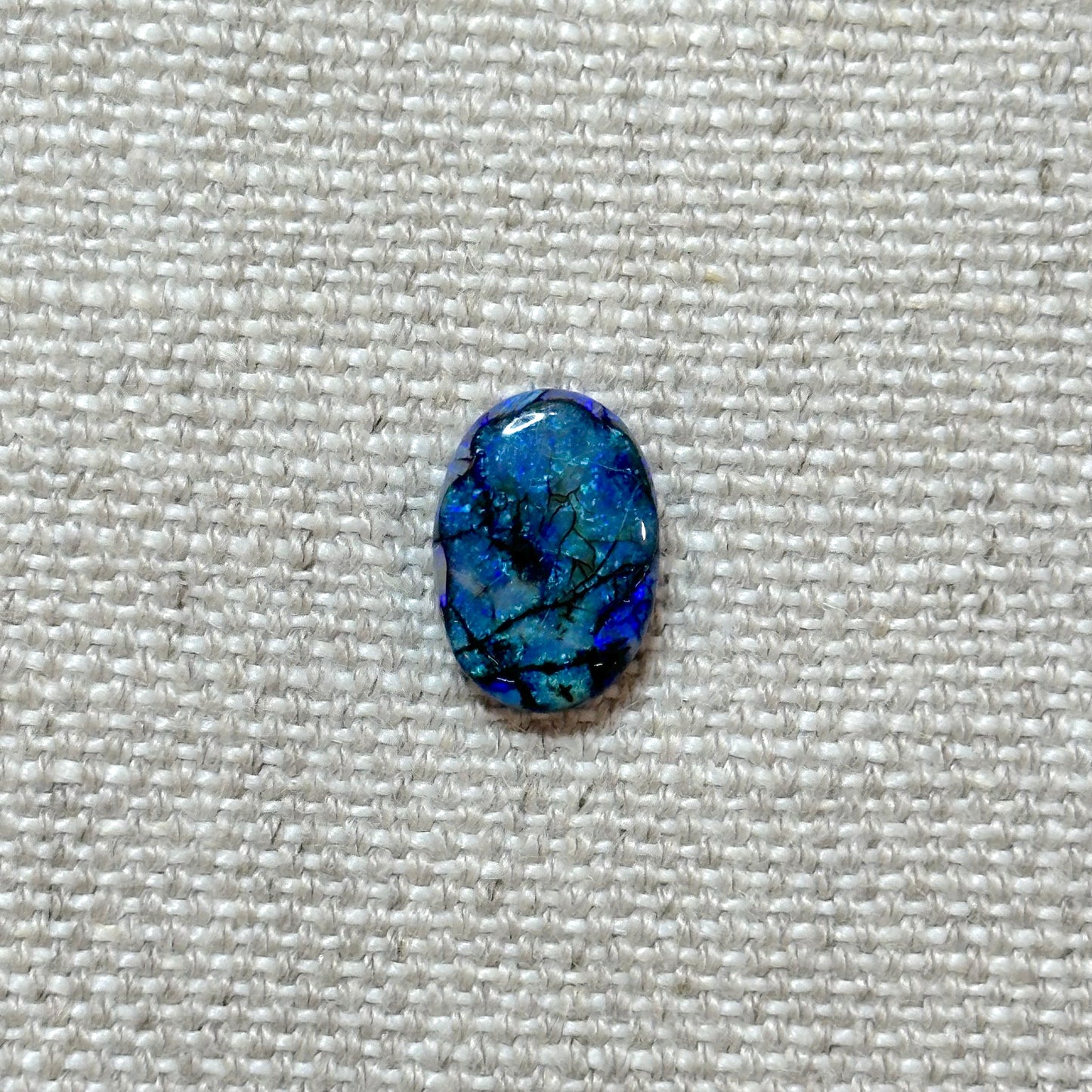 Sterling Opal Oval 10x14mm Cabochon