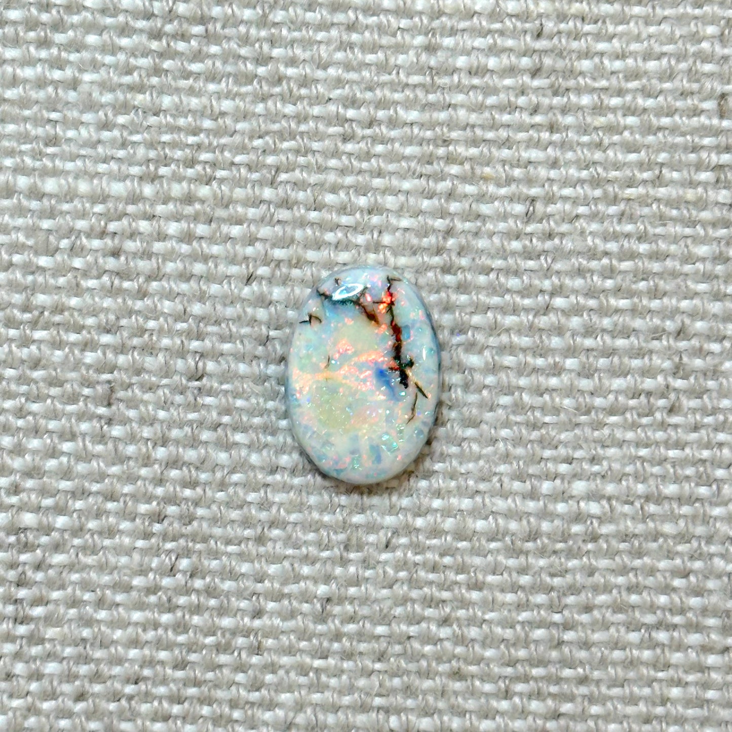 Sterling Opal Oval 10x14mm Cabochon