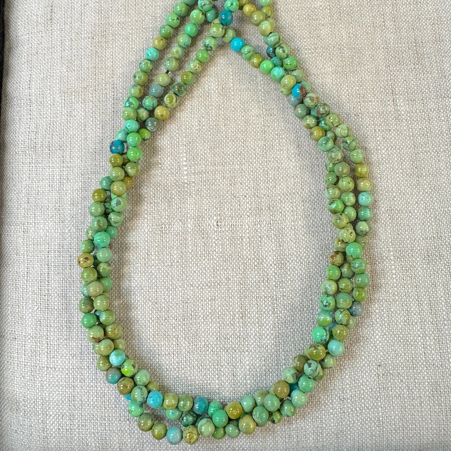 Sonoran Gold 5mm Round Bead Strands --16"