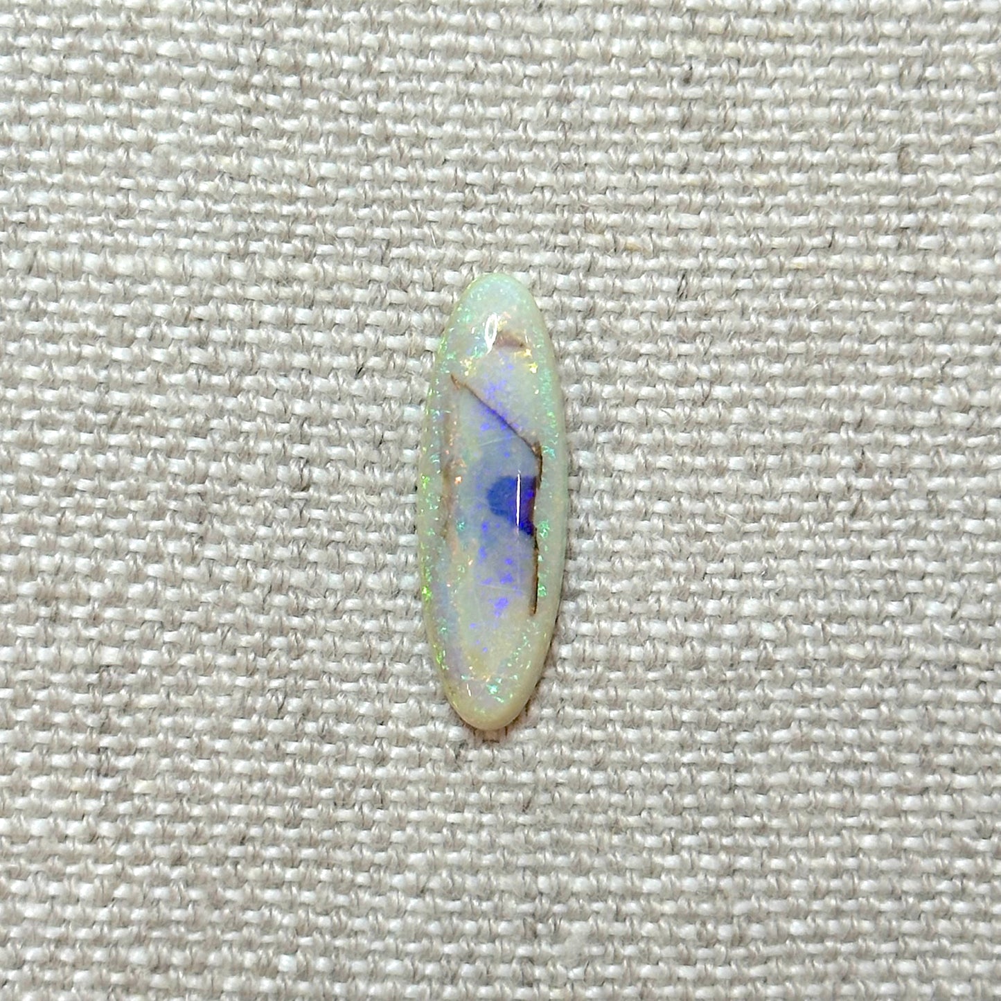 Sterling Opal 8x24mm Oval Cabochon