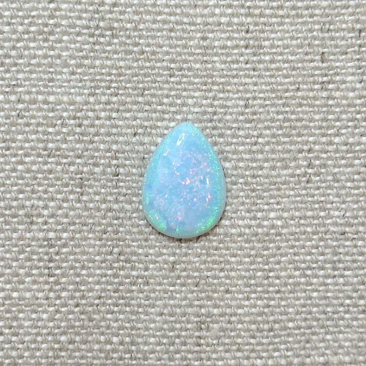 Sterling Opal 13x18mm Pear Cabochon