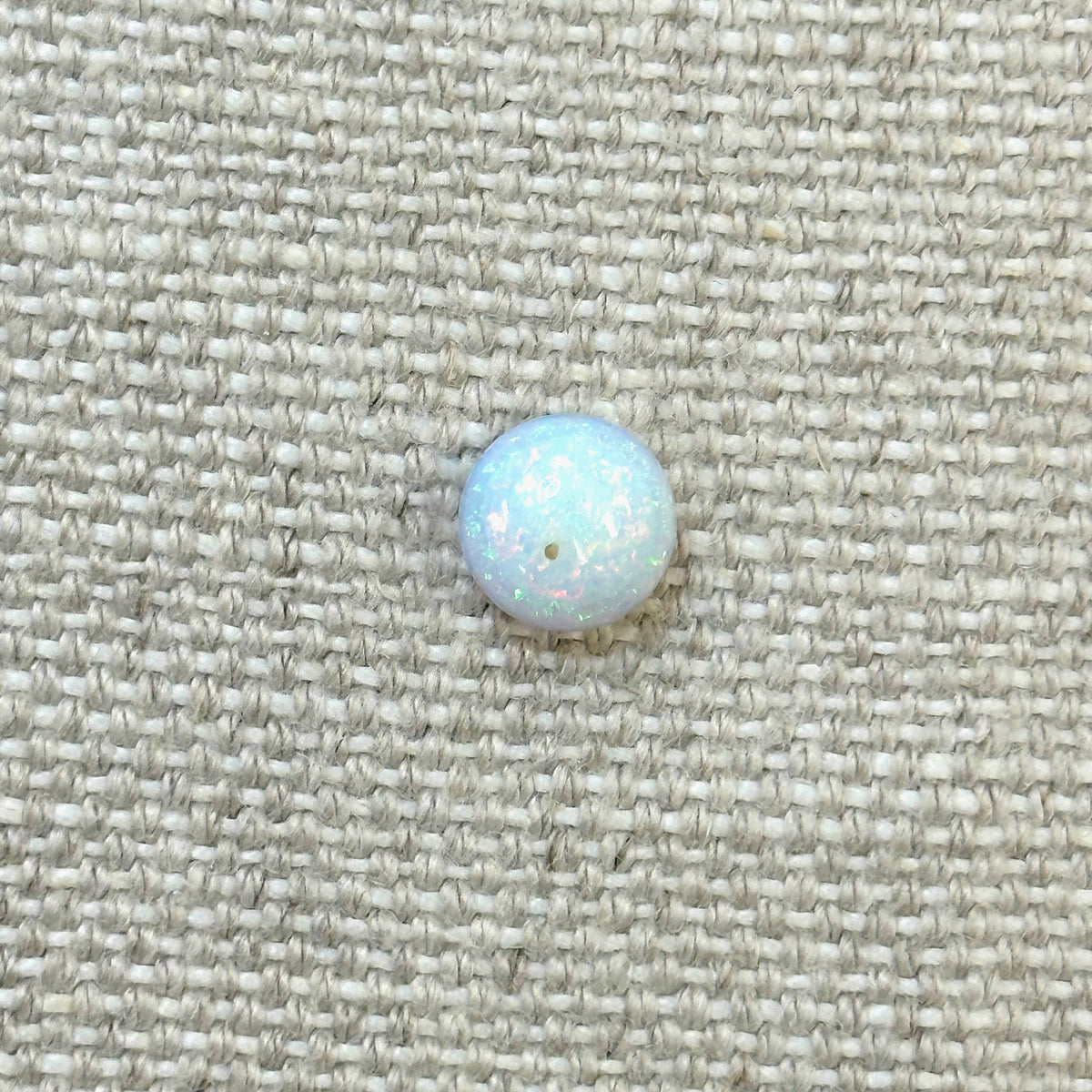 Sterling Opal 8mm Round Cabochon