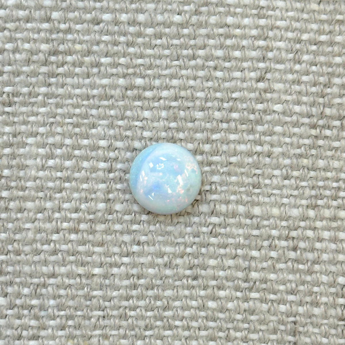 Sterling Opal 8mm Round Cabochon