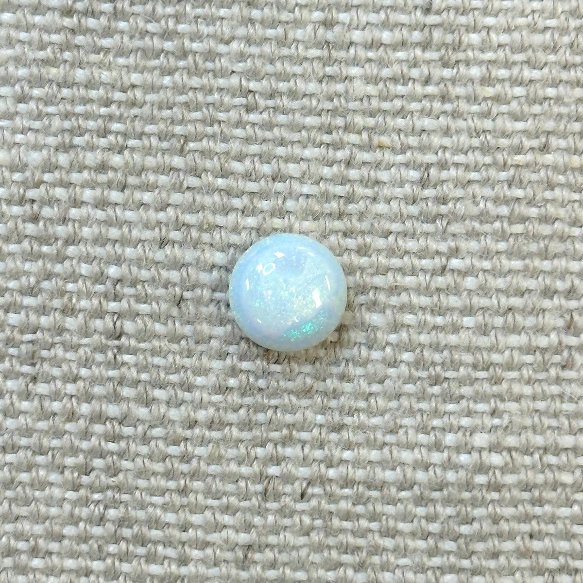 Sterling Opal 8mm Round Cabochon