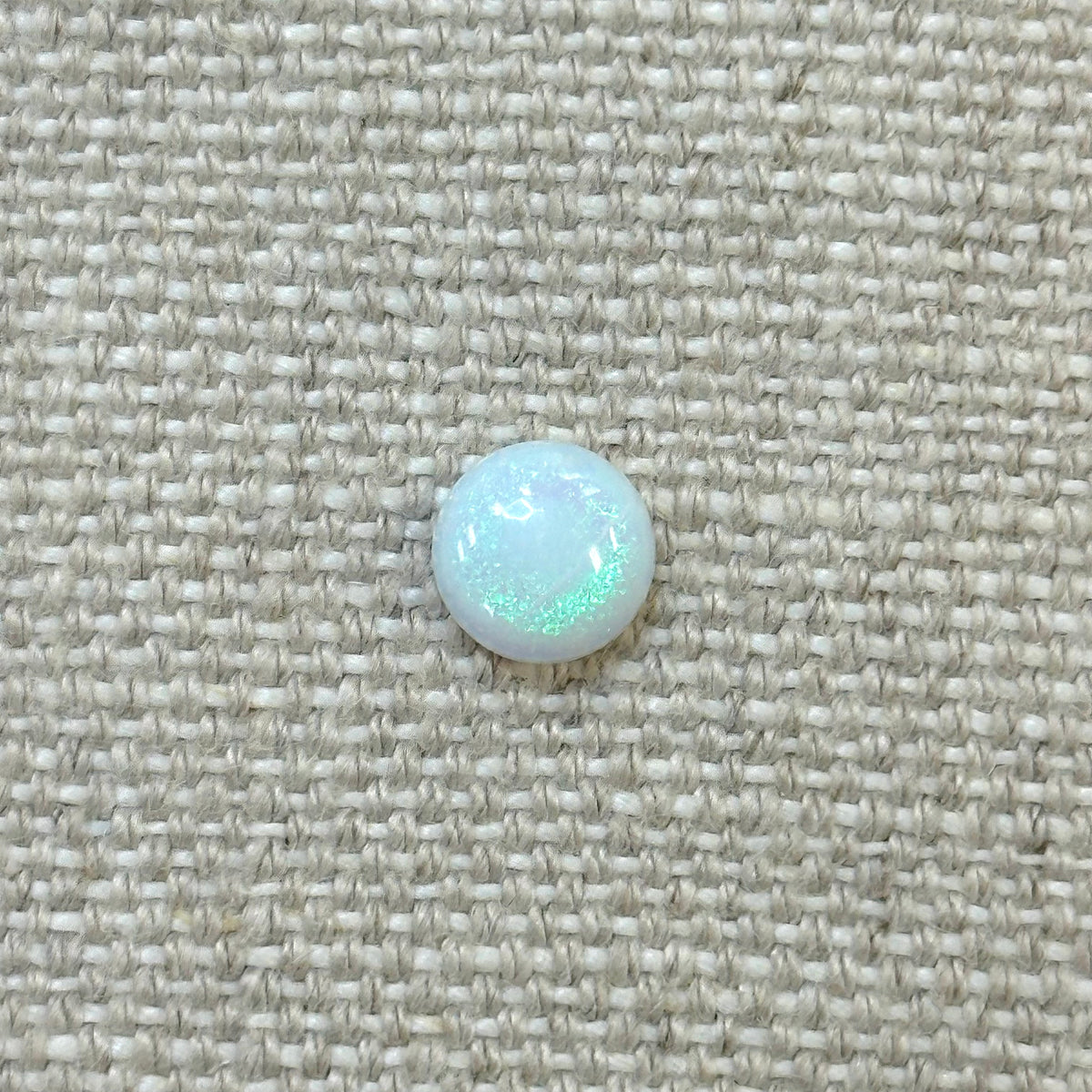 Sterling Opal 8mm Round Cabochon