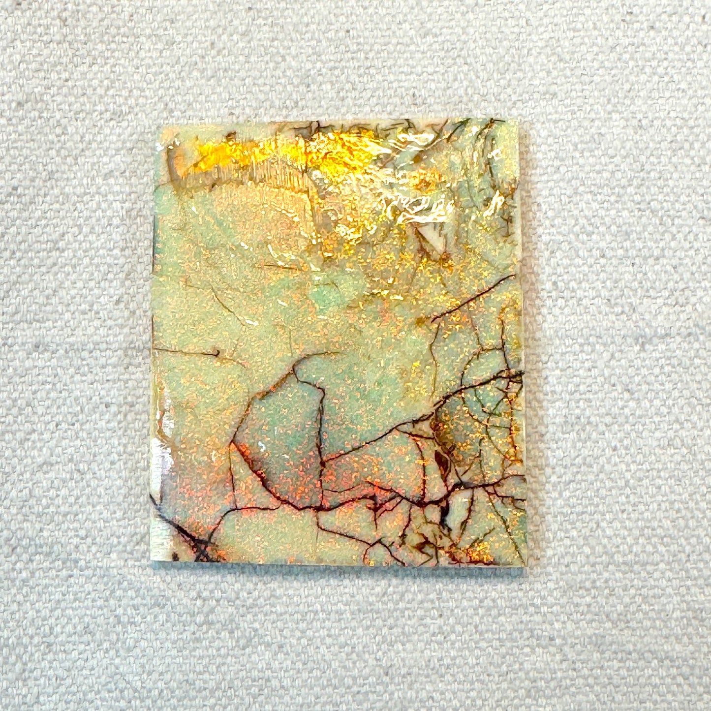 Sterling Opal Unbacked Rough Slab - 9.2 gr