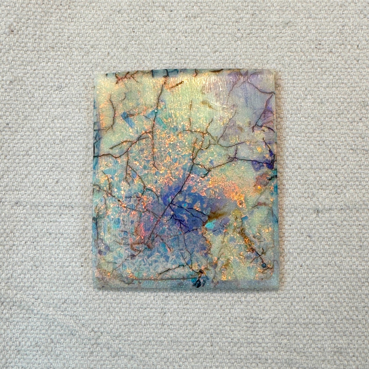 Sterling Opal Unbacked Rough Slab - 7.9 gr