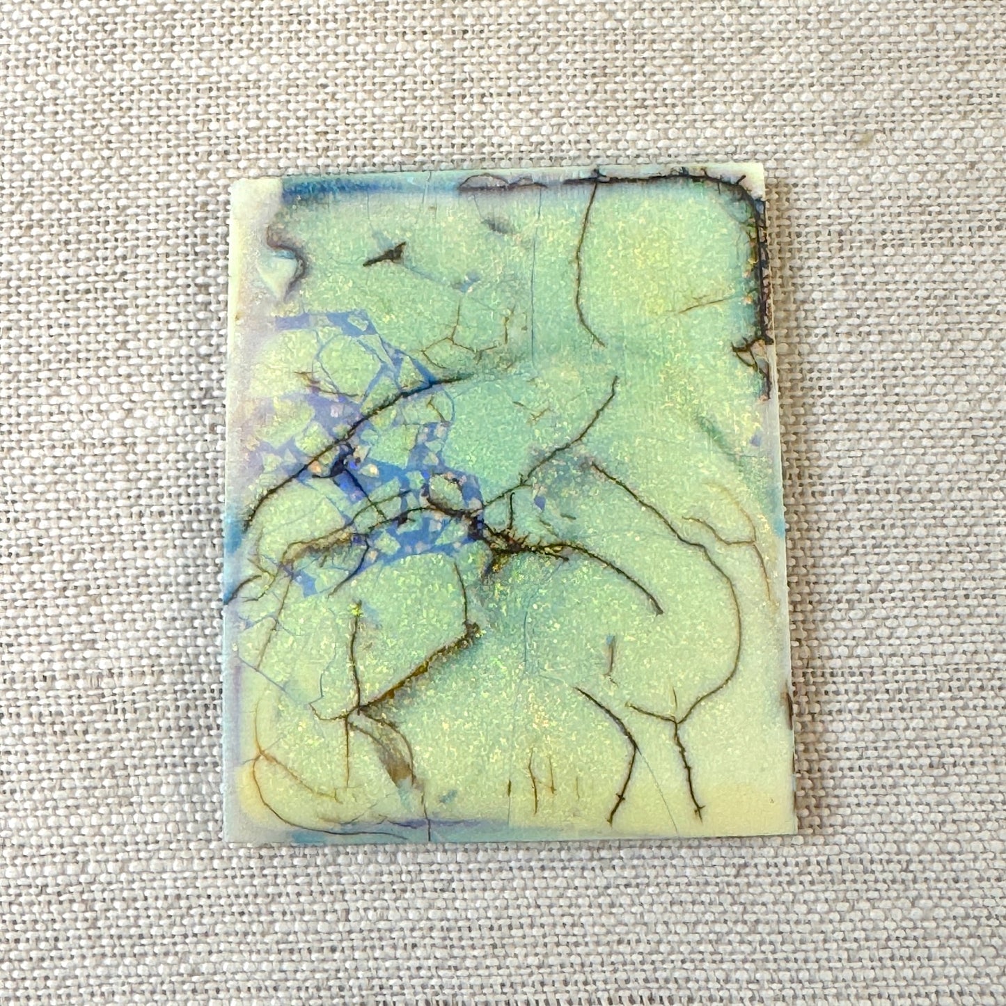 Sterling Opal Unbacked Rough Slab -10.5 gr