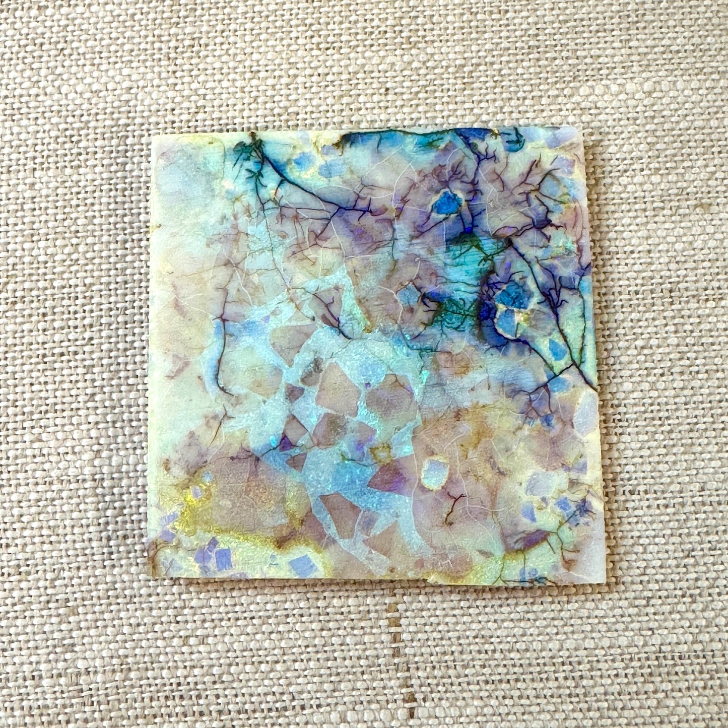 Sterling Opal Unbacked Rough Slab - 10.4 gr