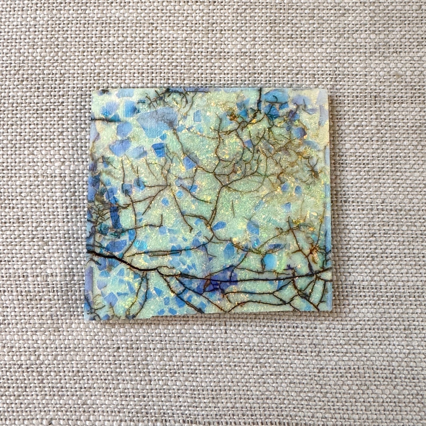 Sterling Opal Unbacked Rough Slab -9.1 gr