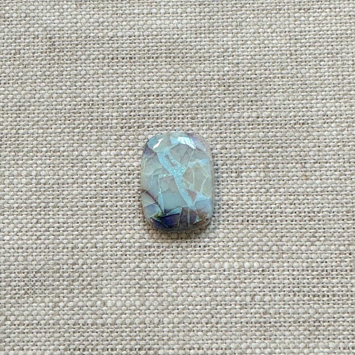 Sterling Opal Rectangle 12x16mm Cabochon