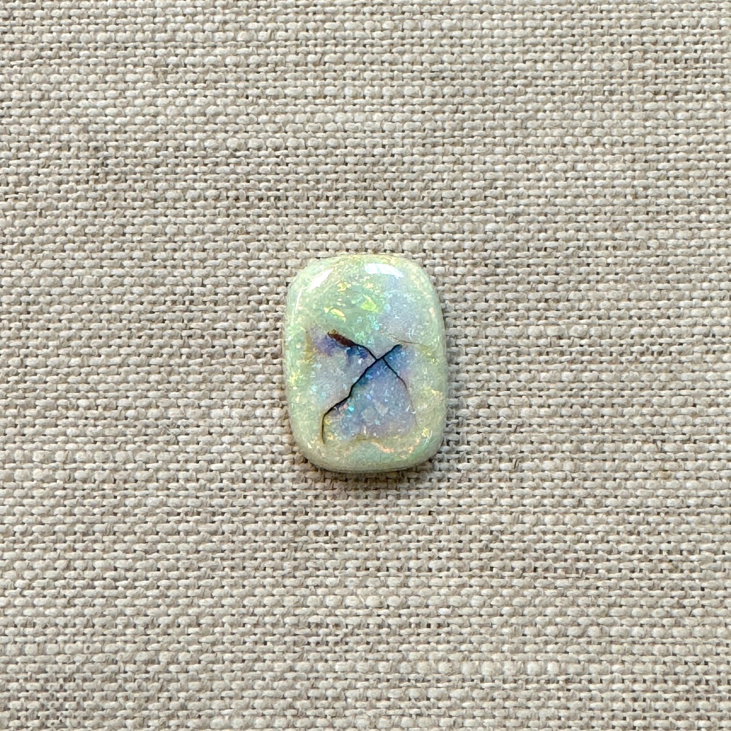Sterling Opal Rectangle 12x16mm Cabochon