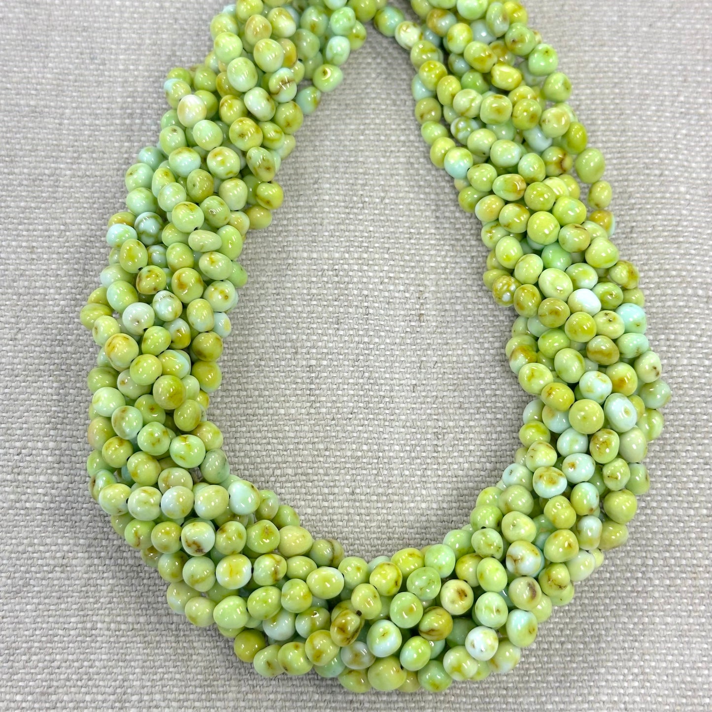 Palomino 4.5-5mm Smooth Nugget Strand -- 16"