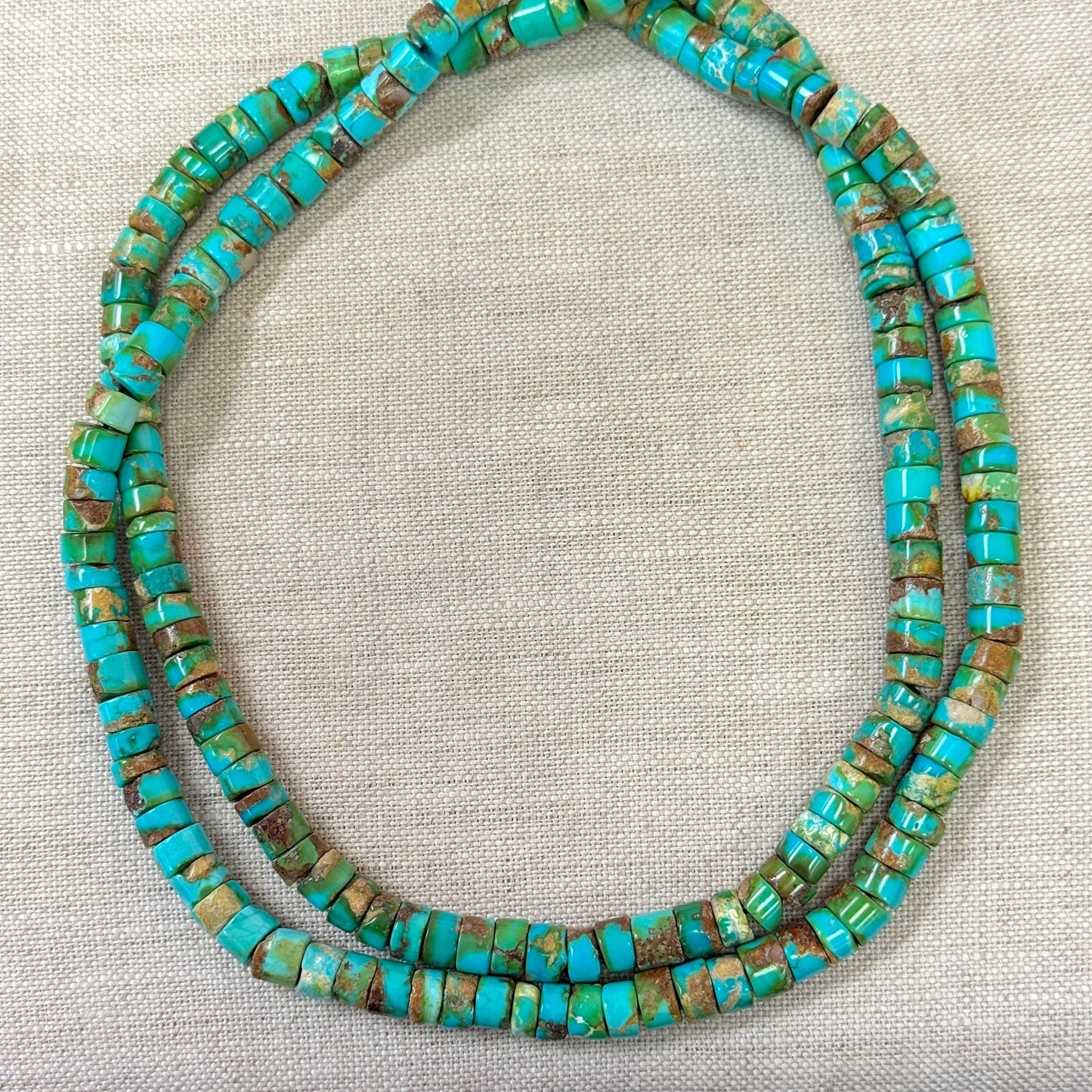 Sonoran Mountain 7.2mm Heishi Strands --18"