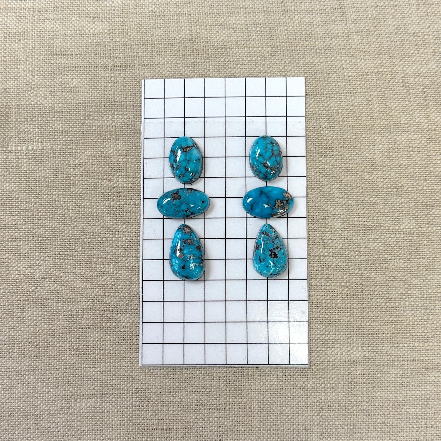 Bluebird Turquoise Cabochon Set