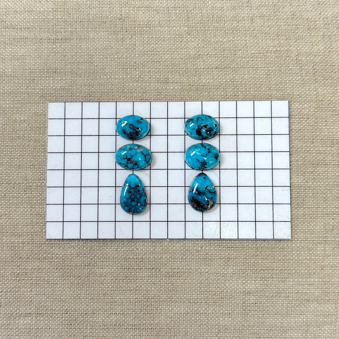 Bluebird Turquoise Cabochon Set