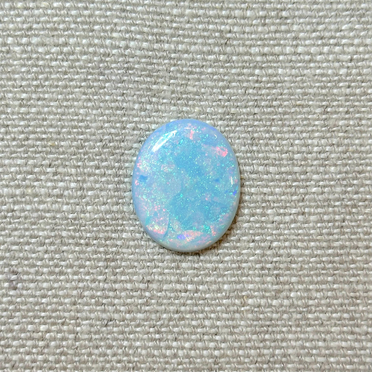 Sterling Opal 18x22mm Oval Cabochon