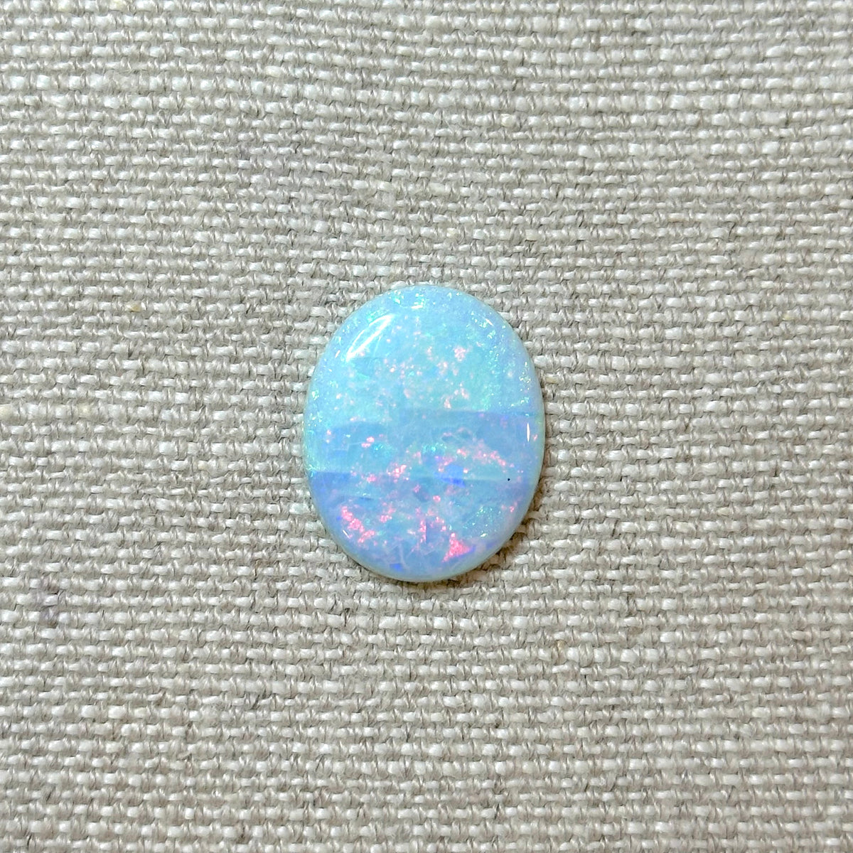 Sterling Opal 18x22mm Oval Cabochon