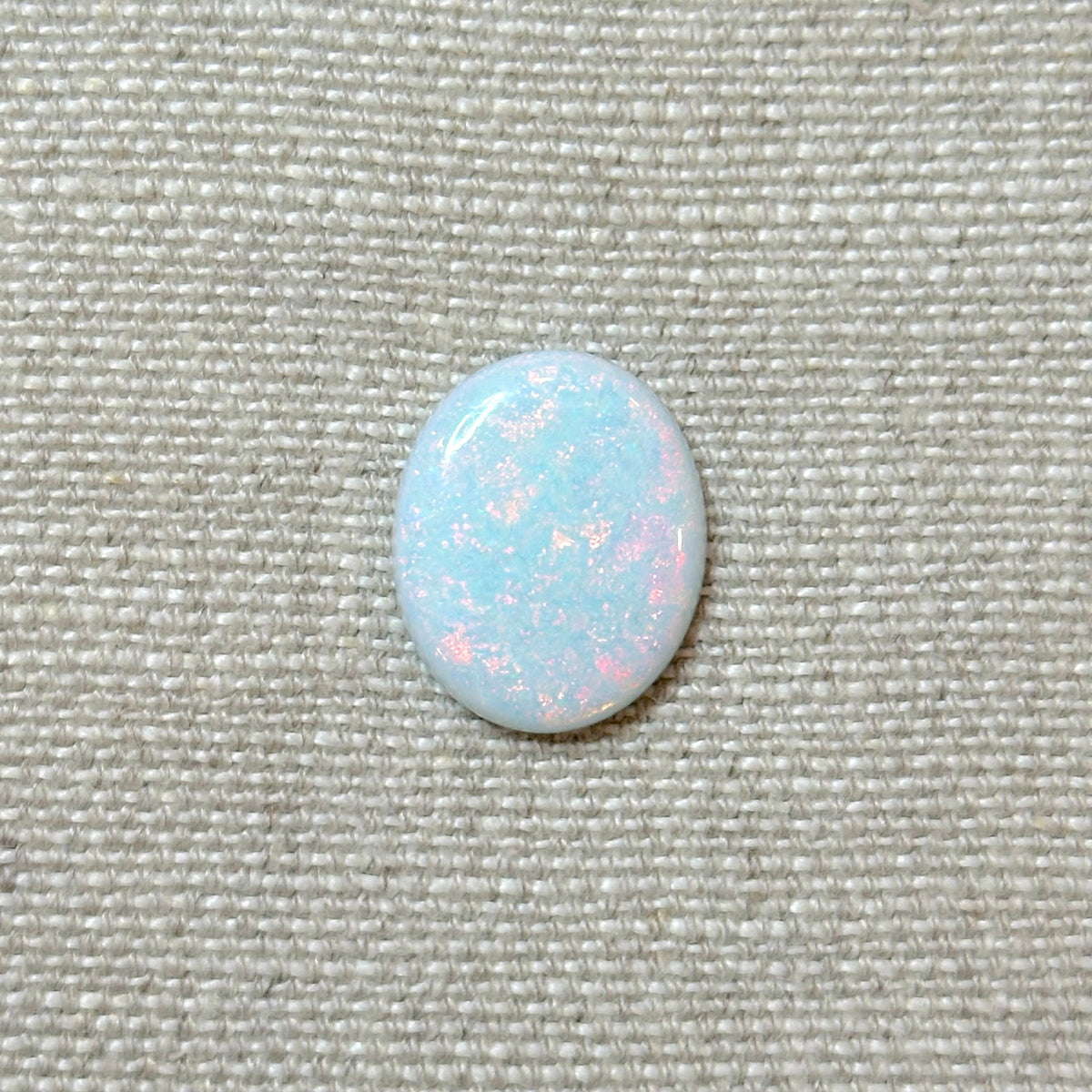 Sterling Opal 18x22mm Oval Cabochon