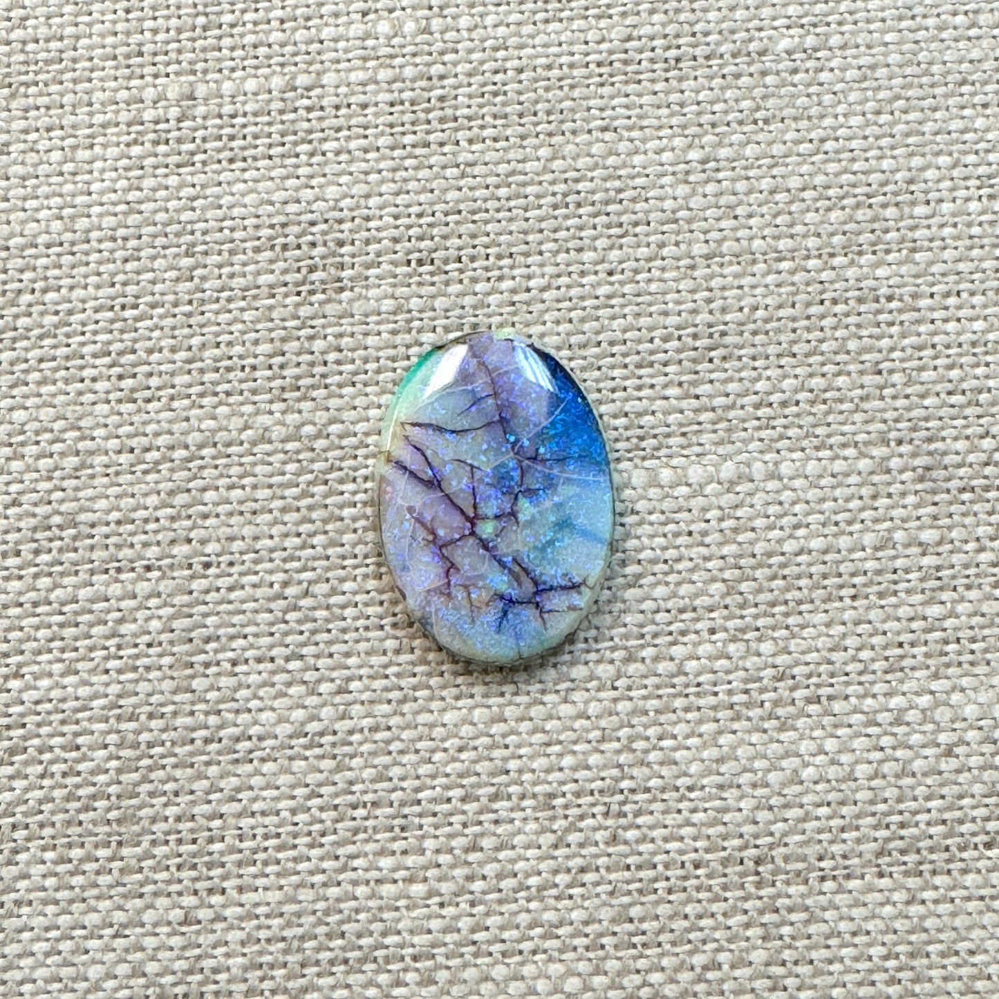Sterling Opal 13x18mm Oval Cabochon