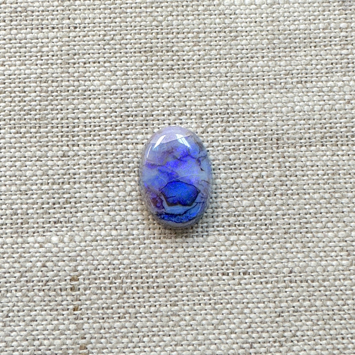 Sterling Opal Oval 10x14mm Cabochon