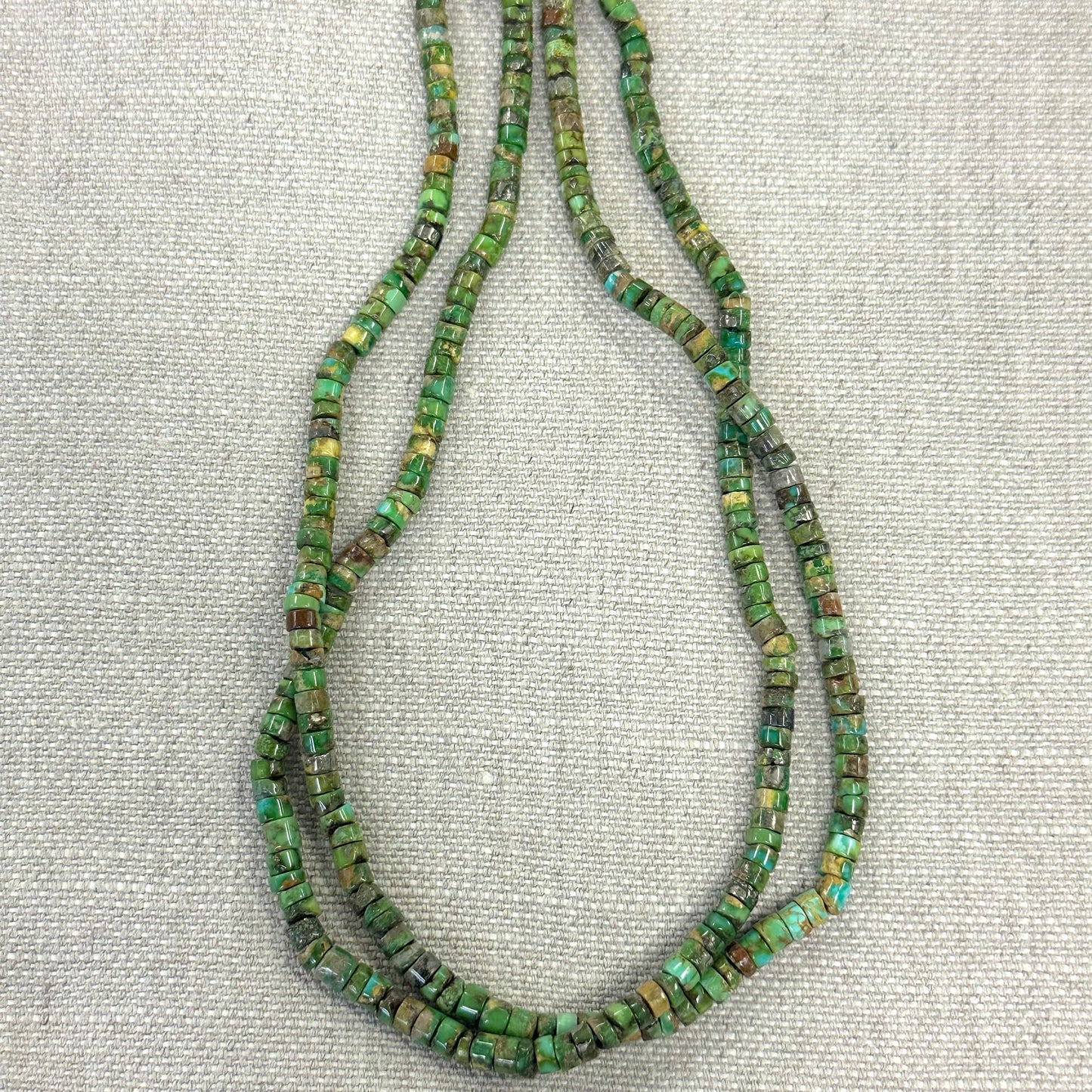Sonoran Gold 5-5.3mm Heishi Strands --16"