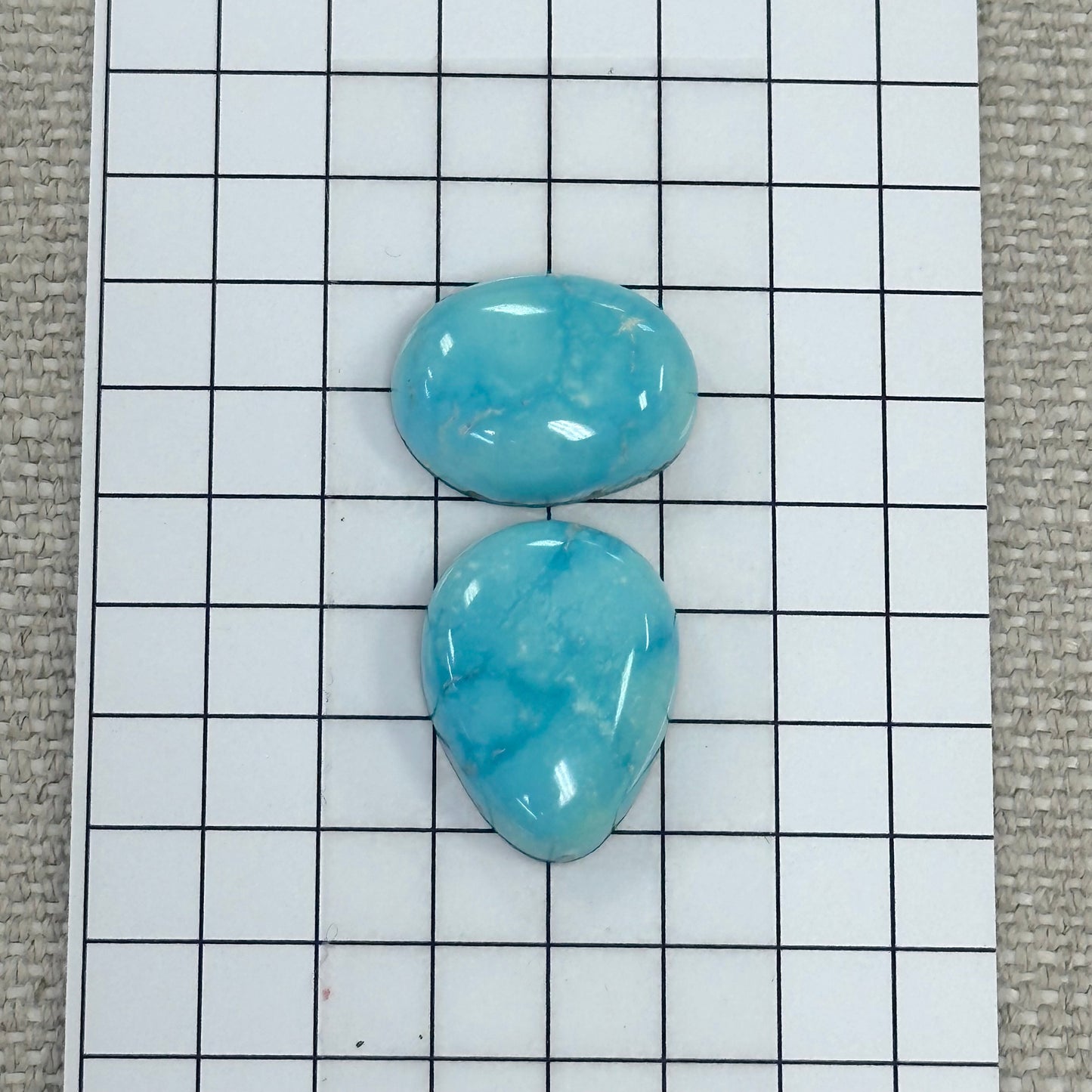 Bluebird Turquoise Cabochon Set