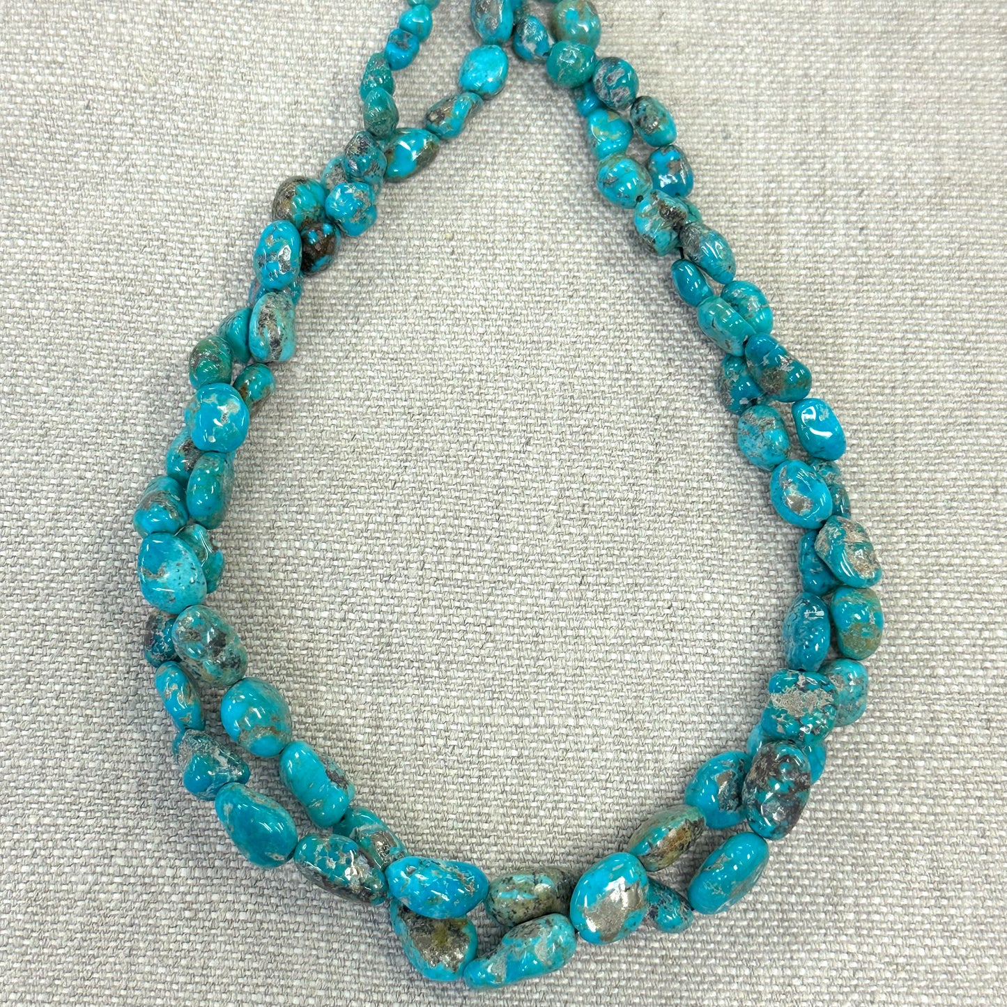 Nevada Tonopah 6-10.7mm Graduated Freeform Nugget Strands --16"