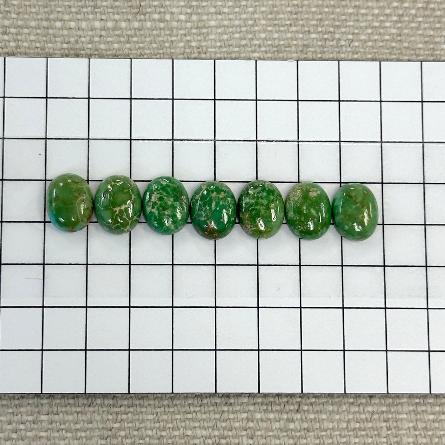 Sonoran Gold Calibrated Cabochon Set-- 7 piece