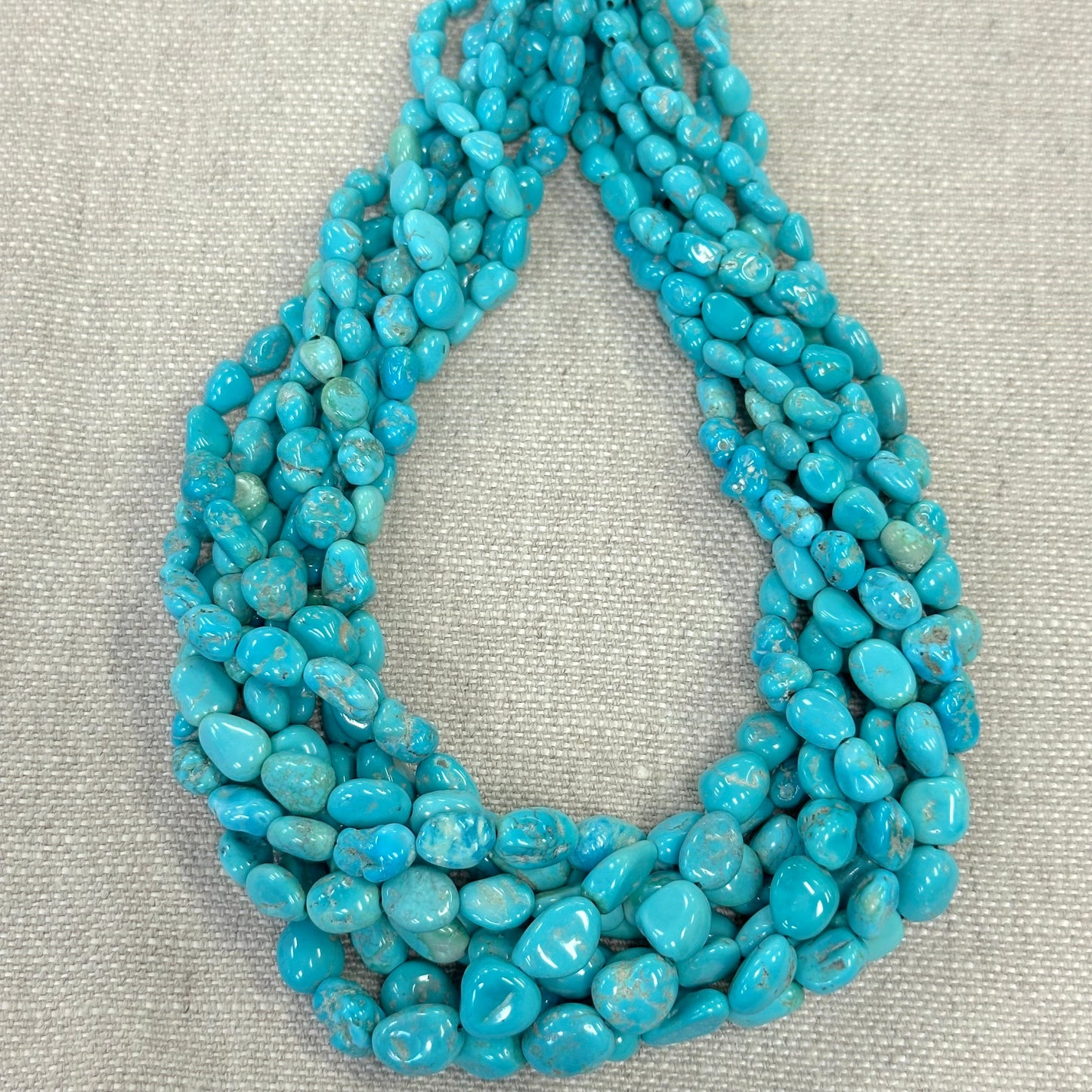 Sierra Nevada 5-10.7mm Graduated Freeform Nugget Strand -- 16"