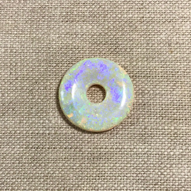 Sterling Opal 20mm Lifesaver