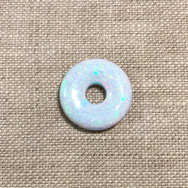 Sterling Opal 18mm Lifesaver