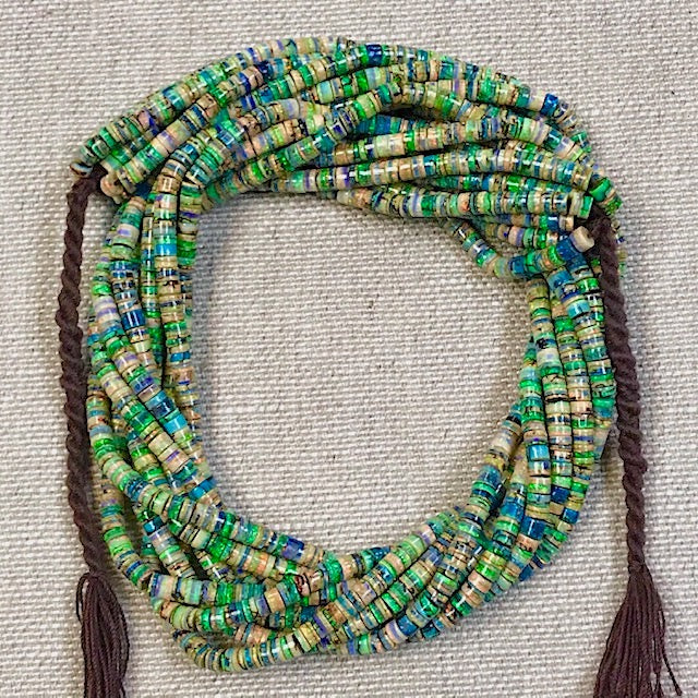 Sterling Opal 16" Strand 4mm Heishi Style Disc