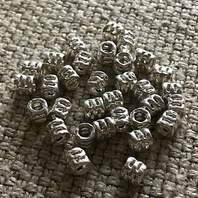 STO Sterling Silver Polished 3-Rib Spacer Bead